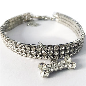 Woof Bling™ - Premium Diamante Dog Collar